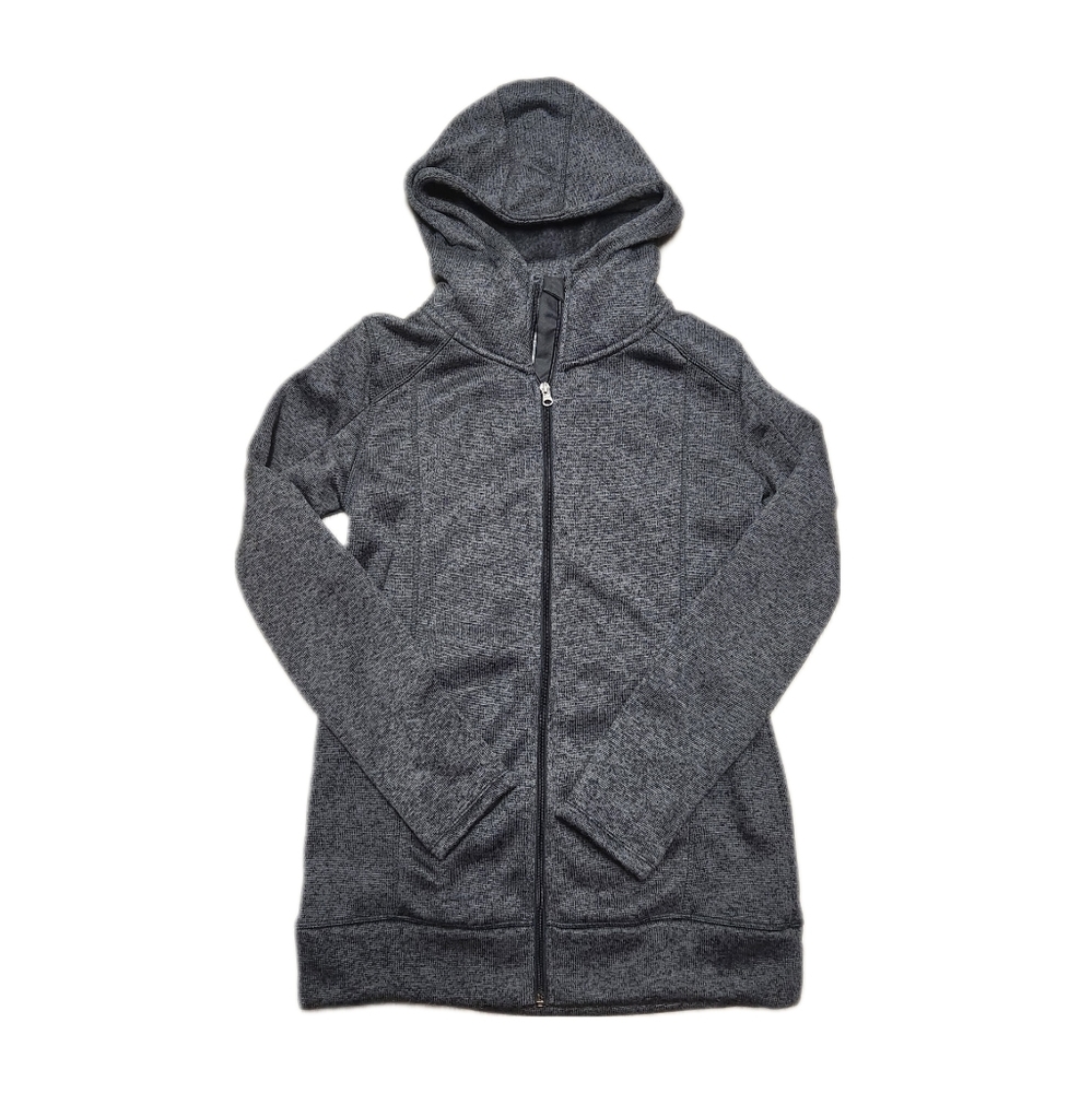 St John's Bay Zip Up Hoodie Women's Small Gray